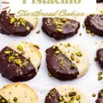 Pistachio Shortbread Cookies