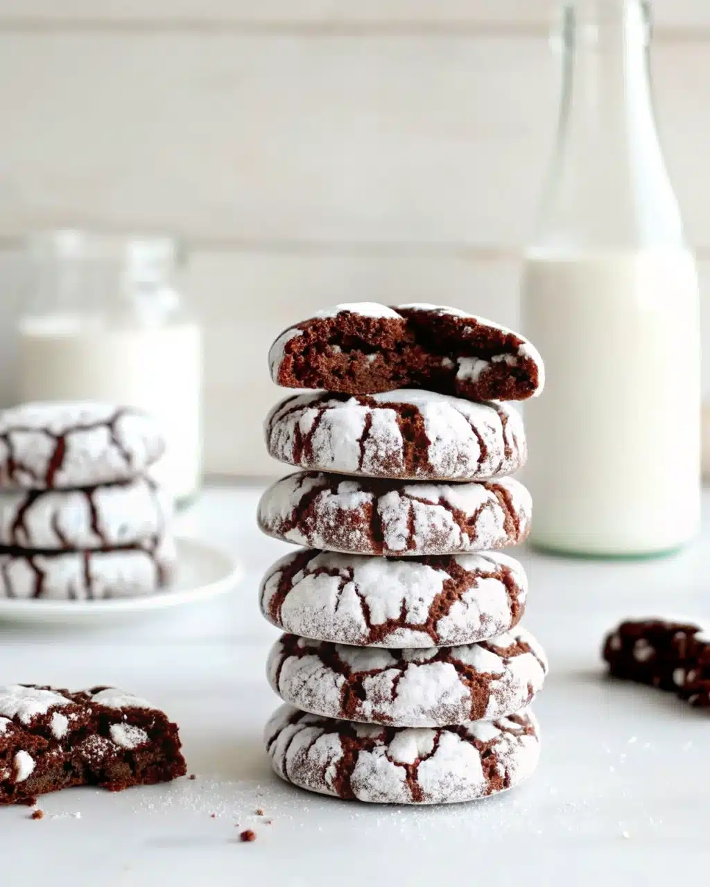 Chocolate Crinkle Cookies
