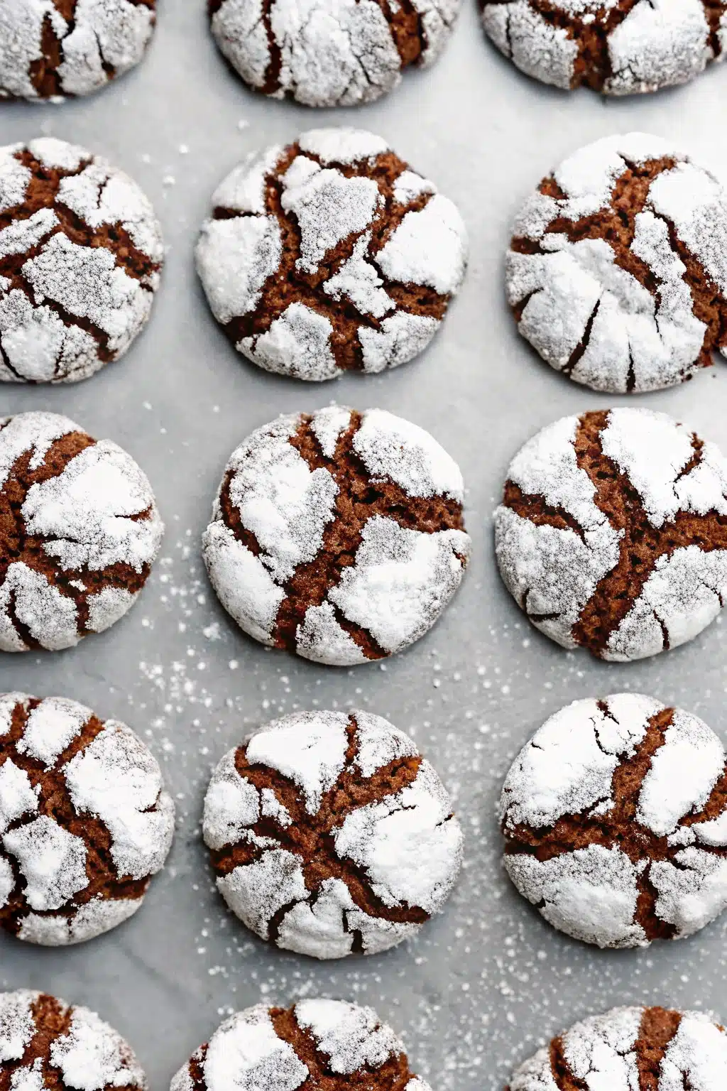 Chocolate Crinkle Cookies