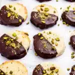 Pistachio Shortbread Cookies