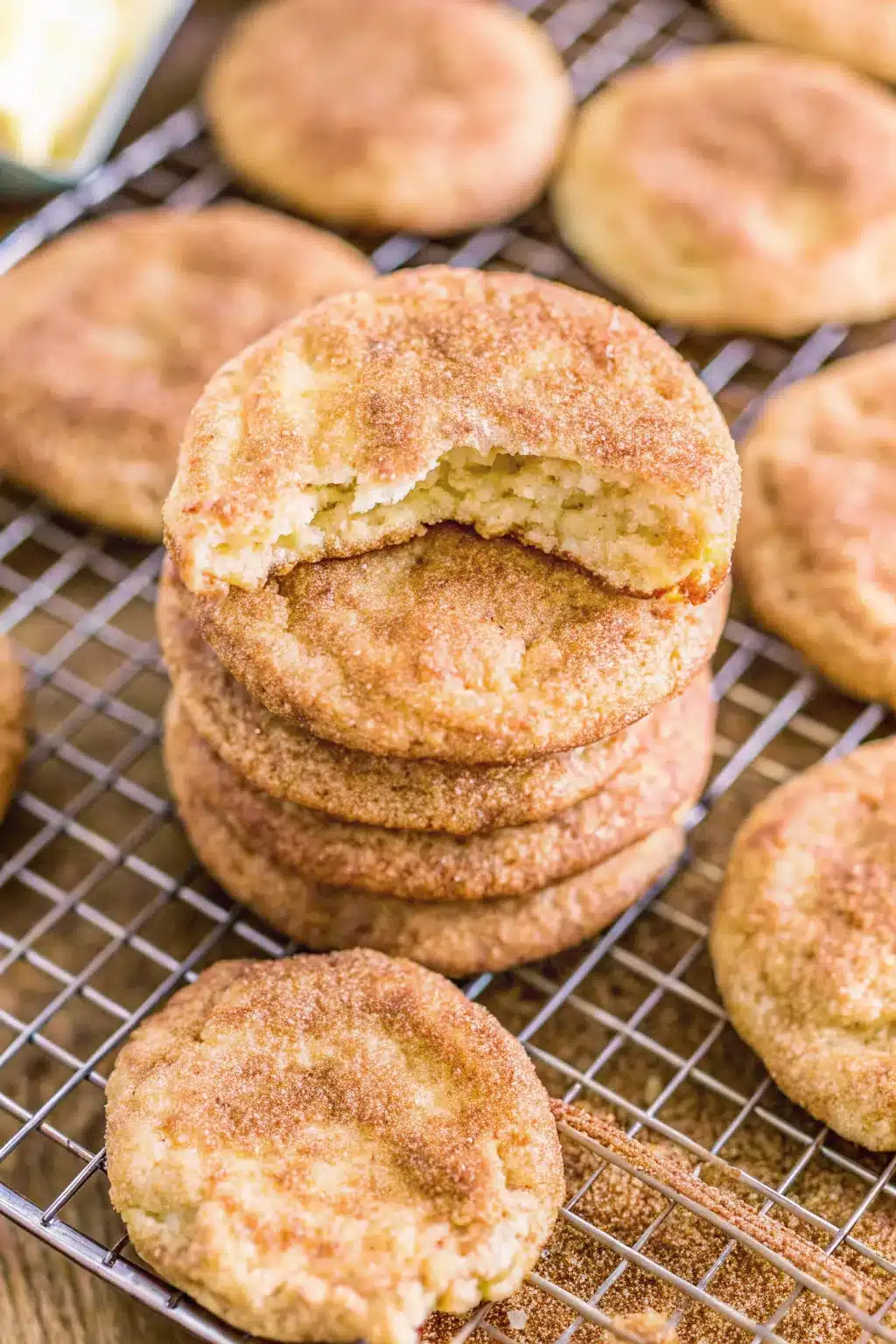 soft snickerdoodle cookies