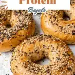 Easy 2-Ingredient Protein Bagels