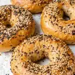 Easy 2-Ingredient Protein Bagels