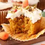 Spiced Carrot Cupcakes