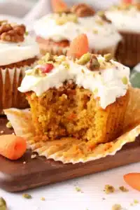 Spiced Carrot Cupcakes