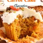 Spiced Carrot Cupcakes