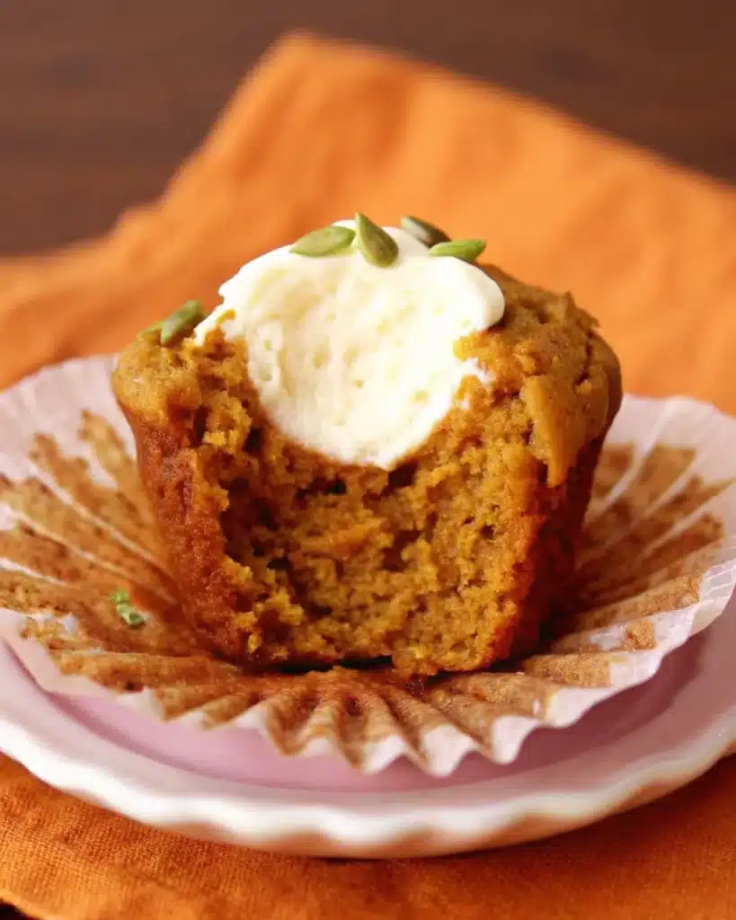 pumpkin cream cheese muffins
