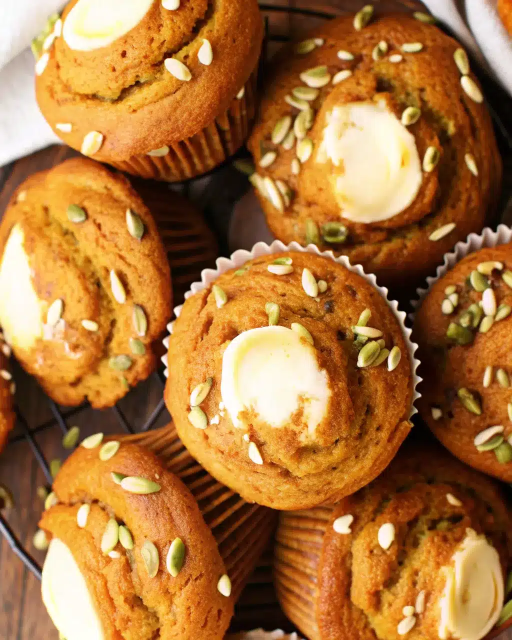 pumpkin cream cheese muffins