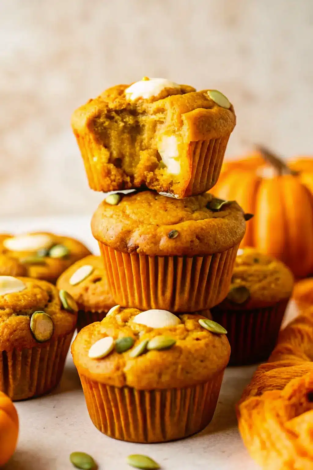 pumpkin cream cheese muffins