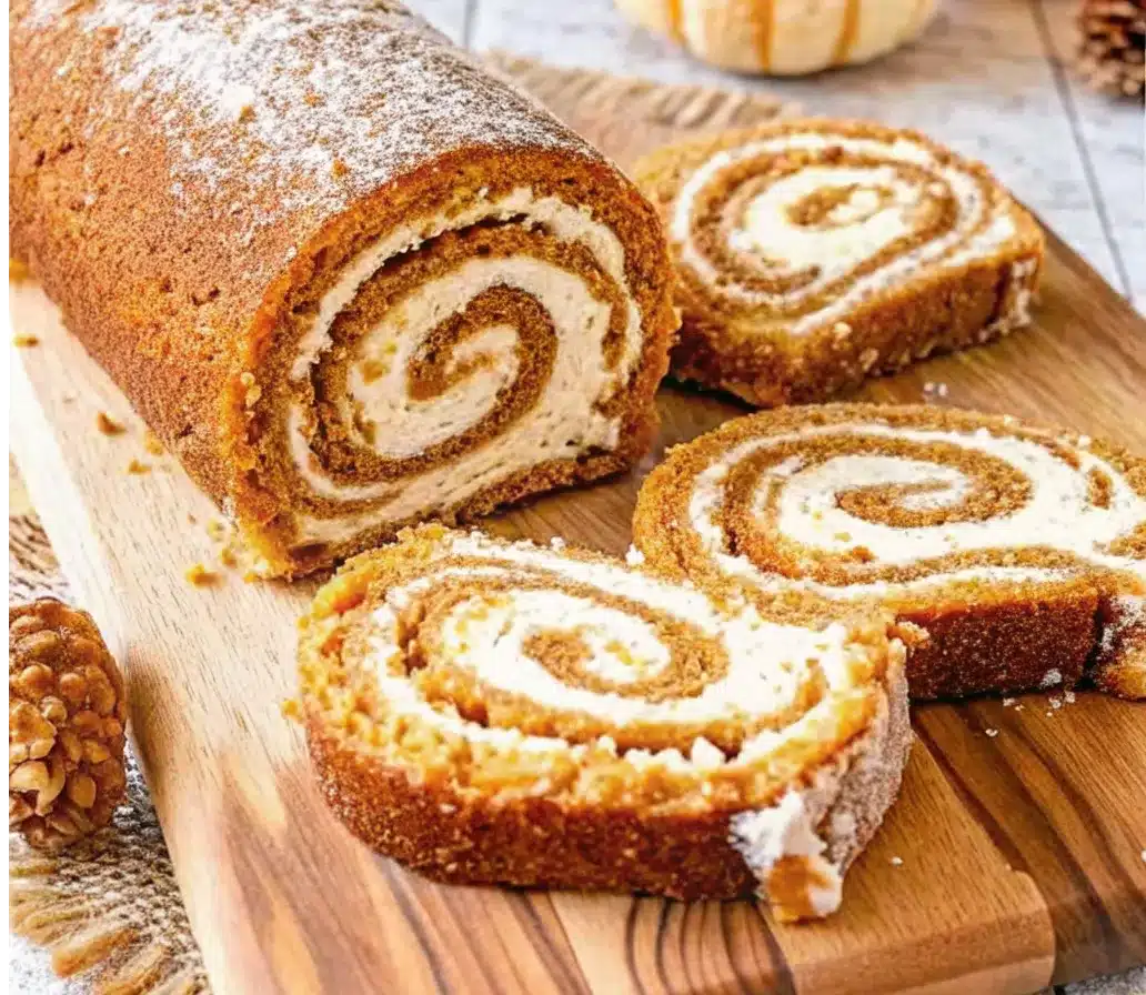 easy pumpkin roll