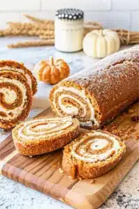 easy pumpkin roll
