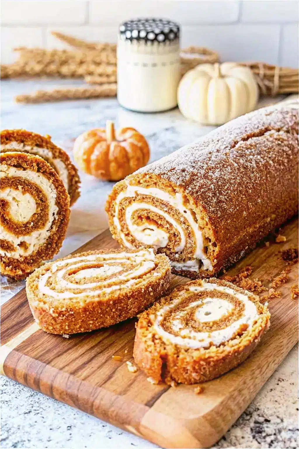 easy pumpkin roll