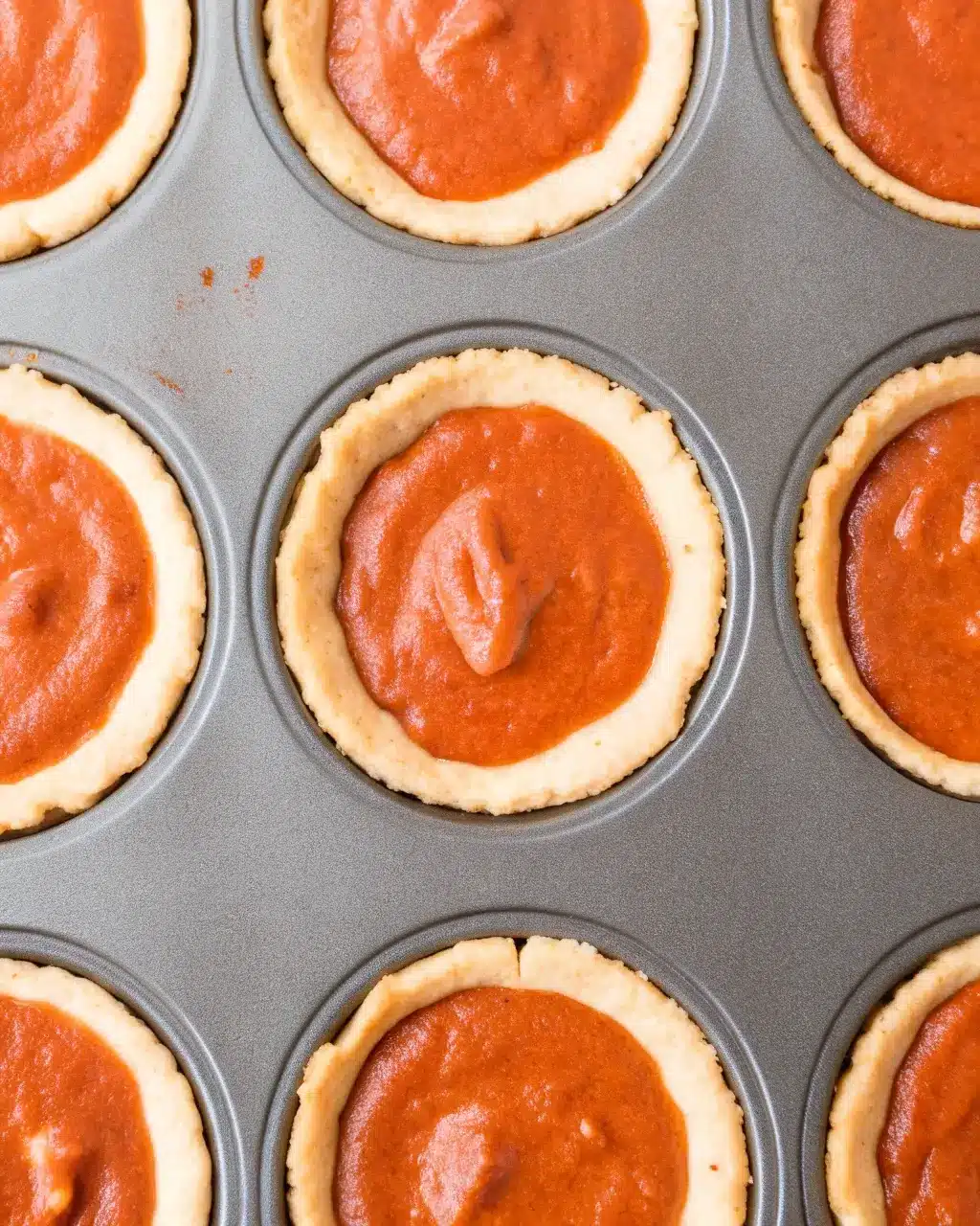 Pumpkin Cream Cheese Tarts