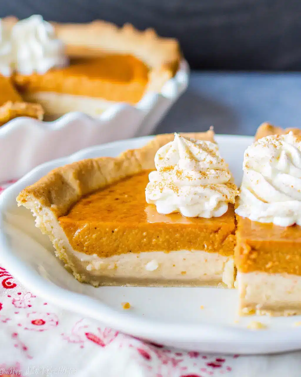 Pumpkin Cheesecake Pie