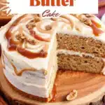 spiced brown butter cake