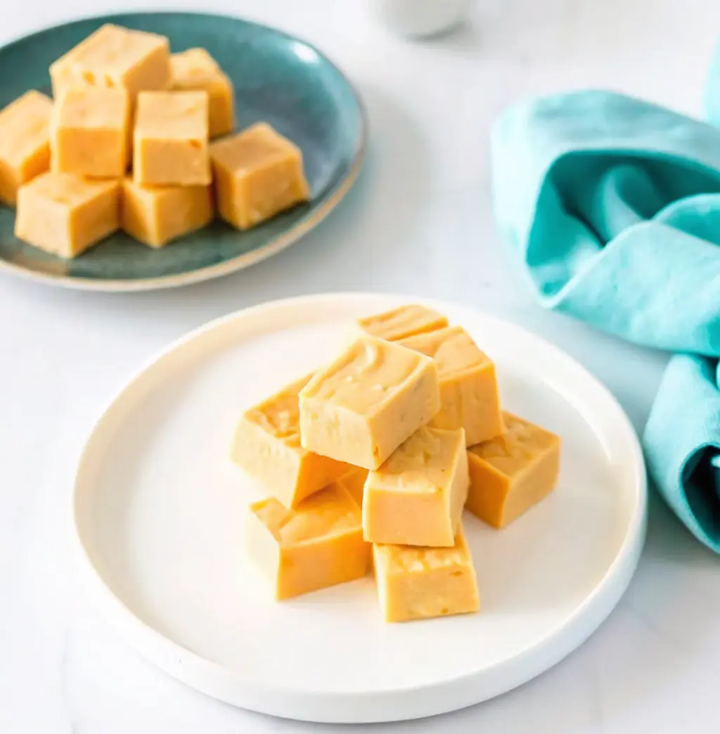 pumpkin white chocolate fudge