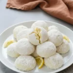 Meyer Lemon Crinkle Cookies