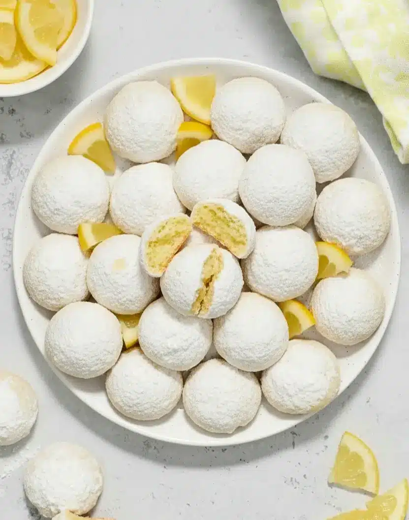 meyer-lemon-almond-crinkle-cookies-2 Meyer Lemon Crinkle Cookies