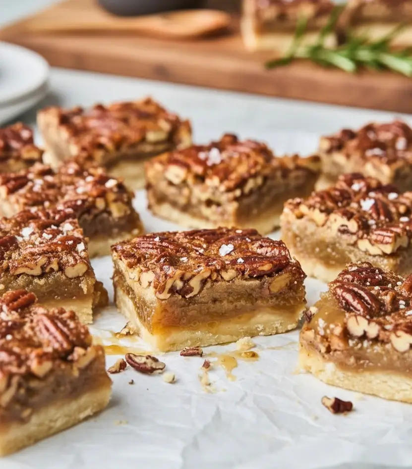 Easy Pecan Pie Bars