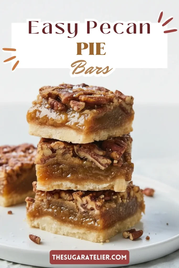 Easy Pecan Pie Bars