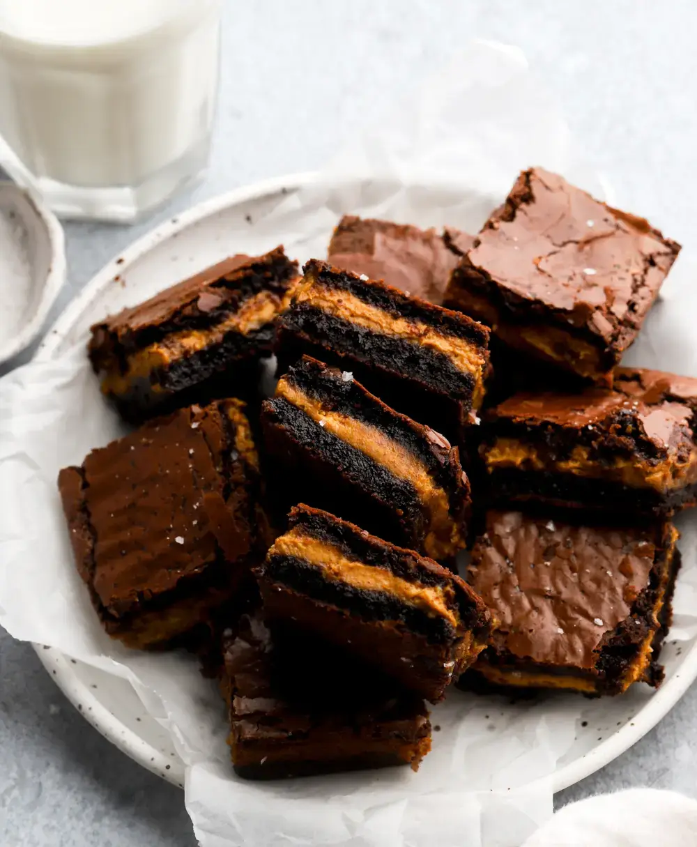 pumpkin-cream-cheese-brownies-2 Pumpkin Cream Cheese Brownies