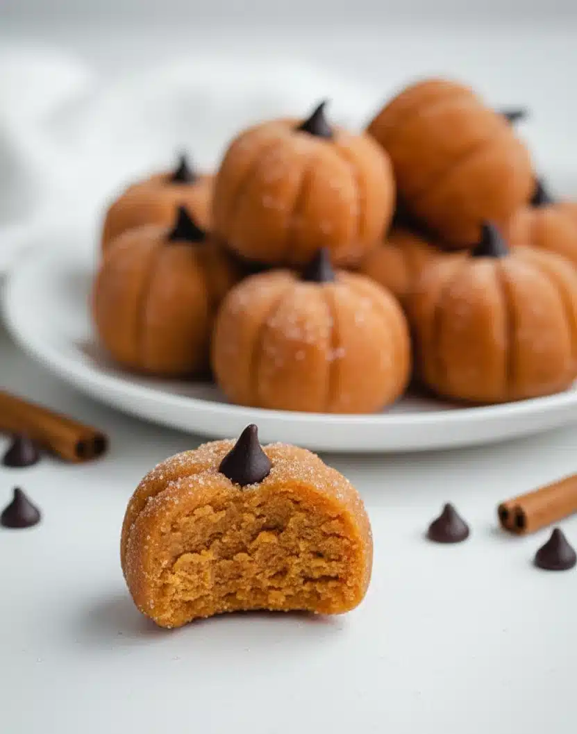 Pumpkin Cheesecake Truffles